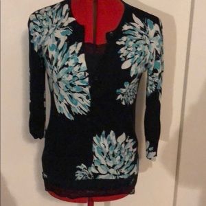 Ann Taylor sweater and cami